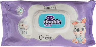 double care Cotton oil vlažne maramice za bebe Violeta