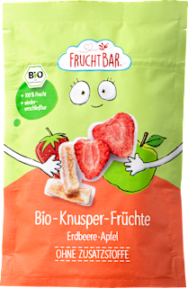 Kindersnack Knusper-Früchte Erdbeere & Apfel, ab 3 Jahren FruchtBar