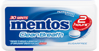 Clean Breath bomboni - pepermint mentos