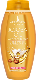 Jojoba Oil uljni gel za tuširanje sa shea maslacem  AFRODITA