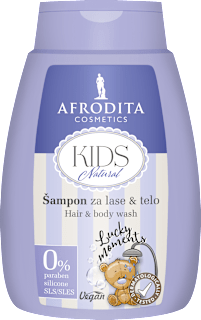 Kids Natural dječji šampon za kosu i tijelo  AFRODITA