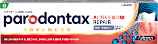 zubní pasta Advanced Whitening Active Gum Repair parodontax