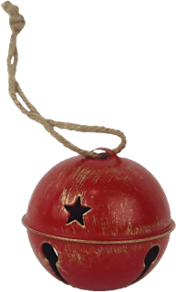 rolnička k zavěšení červená, 8 cm MOREX