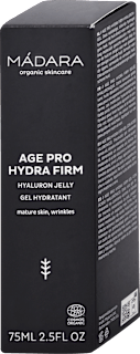 Hydratačný pleťový želé-gél Age Pro Hydra Firm Hyaluron Jelly MÁDARA organic skincare