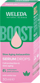 Pleťové sérum Boost Slow Aging Astaxanthin Drops WELEDA