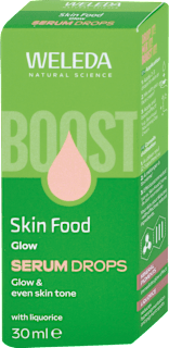 Pleťové sérum Boost Skin Food Glow Drops WELEDA