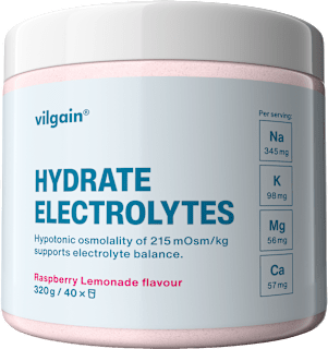 elektrolyty příchuť malinová limonáda vilgain