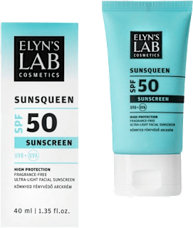 Cremă de față cu protecție solară Sunsqueen SPF50 Invisible Aqua Elyn's Lab