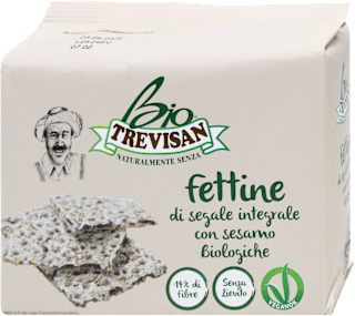 Fettine di segale con sesamo Bio TREVISAN
