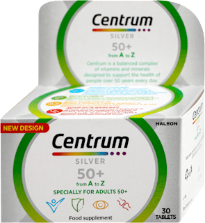 SILVER 50+ from A to Z tablete Centrum