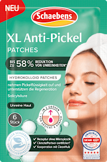 Anti- Pickel Patches XL, 6 Anwendungen Schaebens