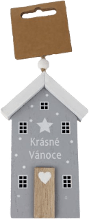 domeček k zavěšení, šedý MOREX