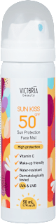 Слънцезащитен мист за лице Sun Kiss SPF 50 Victoria Beauty