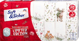 Hygienické vreckovky Limited Edition 42x10 Soft&Sicher