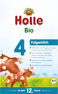 Folgemilch 4 ab dem 12. Monat Holle