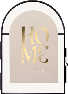 Metall Bilderrahmen Bogen 10x15 gold Paradies