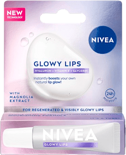 Balsam de buze Glowy Lips cu Extract de Magnolie NIVEA