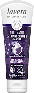 Handcreme & -Maske Gute Nacht 2in1 lavera NATURKOSMETIK