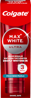 MAX WHITE pasta za zube ULTRA FRESHNESS PEARLS Colgate