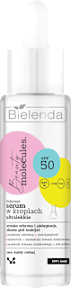 Ochronne serum w kroplach ultralekkie SPF50 Beauty molecules Bielenda
