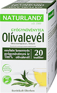 Olívalevél gyógynövénytea 20 filter NATURLAND
