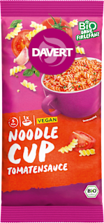 Makaron instant z sosem pomidorowym Davert