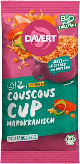 Danie instant kuskus po marokańsku z soczewicą Davert