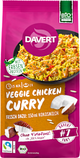 Mieszanka do wegańskiego curry z ryżem Davert