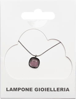 Ogrlica Emili - silver Lampone