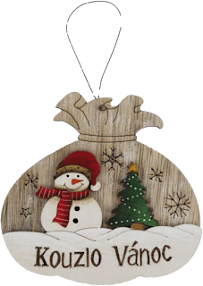 vánoční dekorace k zavěšení Kouzlo vánoc MOREX