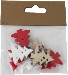 dekorační stromky mix barev MOREX