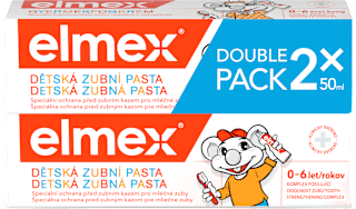 Detská zubná pasta 0 - 6 rokov elmex