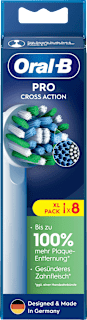 Aufsteckbürsten Pro Cross Action weiß Oral-B