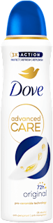 Antiperspirant v spreju advanced care original Dove