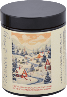 Sójová vonná eko sviečka Winter Story  BOTANICA SLAVICA