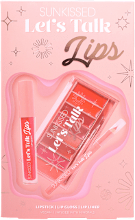 Let`s Talk Lips  poklon set SUNKISSED