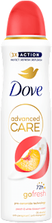 Antiperspirant v spreju peach & white blossom Dove
