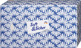 Fazzoletti a 4 veli nella box decorata, assort. Soft&Sicher