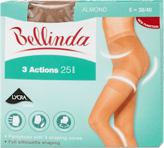 punčochové kalhoty 3ACTIONS, 25 DEN Bellinda