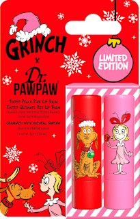 balzám na rty Grinch Peach Pink & Ultimate Red 2x4 g pure paw paw