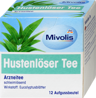 Arzneitee, Hustenlöser Tee (12 Beutel) Mivolis