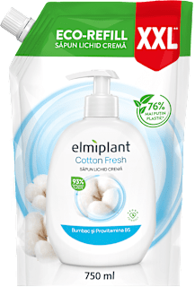 Rezervă săpun lichid Cotton Fresh Elmiplant