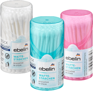 Wattestäbchen Reisebox ebelin