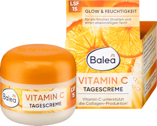 Nappali arckrém C-vitaminnal, FF15 fényvédelemmel Balea