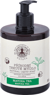 Prírodné tekuté mydlo Matcha Tea NATAVA