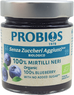 Composta 100% mirtilli neri bio PROBIOS