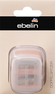 Temperino cosmetico 2in1 con contenitore assort. ebelin