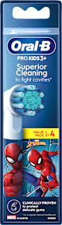Ricambi spazzolino elettrico Spiderman Oral-B