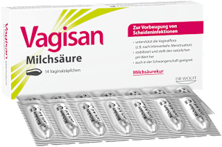 Vagisan Milchsäure Vaginalzäpfchen Vagisan