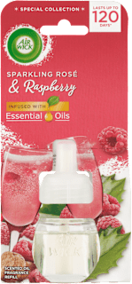 Náplň do elektrického osviežovača Essential Oils - ružový sekt a maliny Air Wick